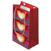"I See Your Heart" (Klein) Geschenktasche Kleine Geschenktüte (Vorderseite Schrägansicht)