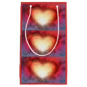"I See Your Heart" (Klein) Geschenktasche Kleine Geschenktüte (Vorderseite)