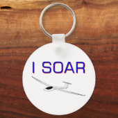 I Segelflugzeuge von SOAR Schlüsselanhänger (Vorderseite)