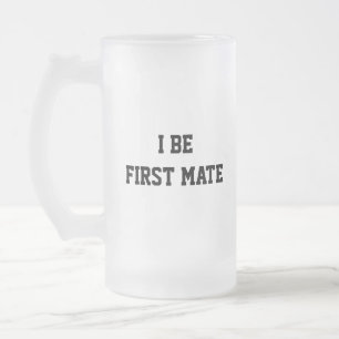 I seien Sie erster Kamerad. Schwarzweiss. Mattglas Bierglas