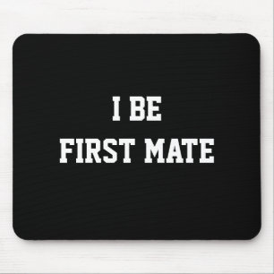 I seien Sie erster Kamerad. Schwarzweiss. Mousepad