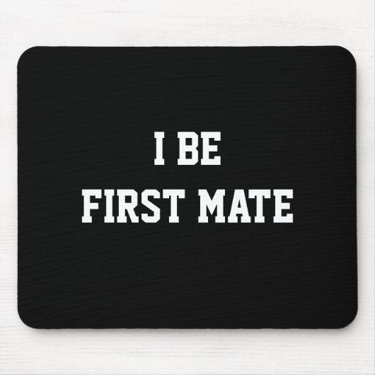 I seien Sie erster Kamerad. Schwarzweiss. Mousepad (Vorne)