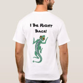 I seien Sie rechter hinterer T - Shirt mit Klotz (Rückseite)