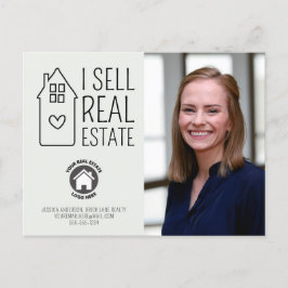 I Sell Real Anwesen Contact Info Foto Realty Postkarte