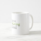 I Serve Kaffeetasse (VorderseiteRechts)