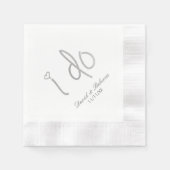 I SERVIETTE (Vorderseite)