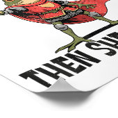 I Shall Shenan Then Shenanigan Cute Quest Frog  Poster (Ecke)