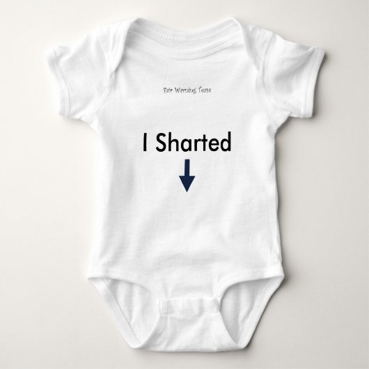 I Sharted Baby Strampler (Vorderseite)
