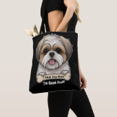 "I Shih Tzu Not"™2 Sided Good Stuff Deluxe Tasche (Von Nahem)