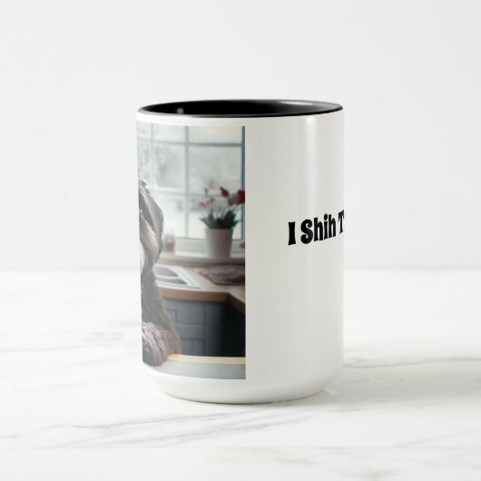 I Shih Tzu Not Christmas Tasse Cup (Zentrum)