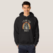 I Shih Tzu Not Retro Dog Hoodie (Vorne ganz)
