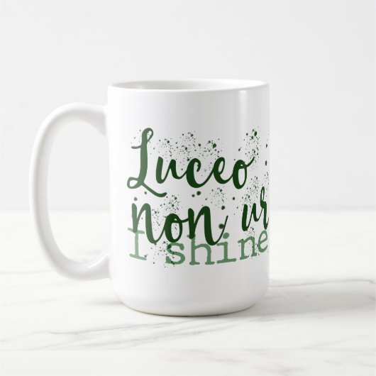 I Shine Not Burn - Clan Mackenzie Kaffeetasse (Links)