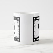 I Shoot Film - Filmkamera Jumbo-Tasse (Vorderseite)