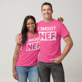 I Shoot Nef Raw Format Photography T-Shirt (Unisex)