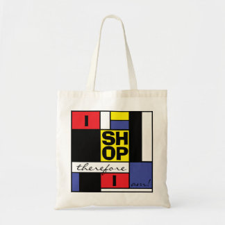 I Shop Shopping Day Budget Tote Bag Tragetasche