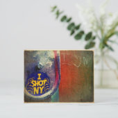 I "SHOT" NY POSTKARTE (Stehend Vorderseite)