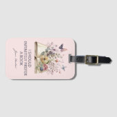 I Should Infinitely Prefer A Book II - Jane Austen Gepäckanhänger (Vorderseite (Horizontal))