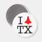 I Shuttle TX Magnet (Vorderseite/Rückseite)