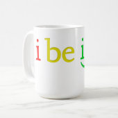 I sind irie Kaffee-Tasse Kaffeetasse (Vorderseite Links)