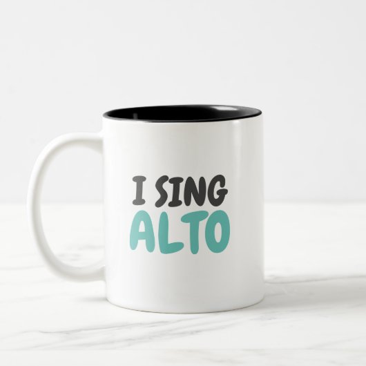 I Sing Alto Musical Tasse (Links)