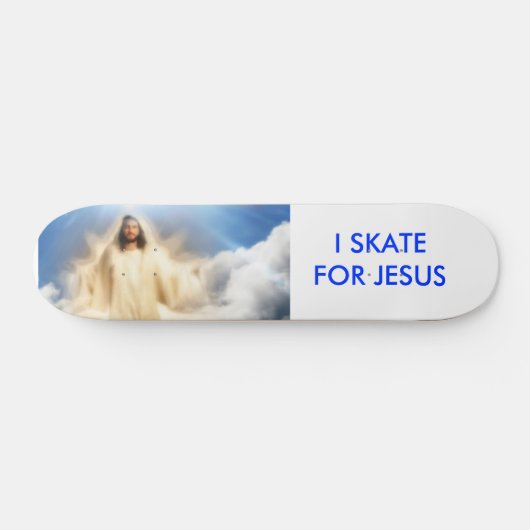 I SKATE FÜR JESUS SKATEBOARD (Horizontal)