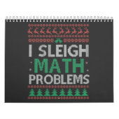 I Sleigh Mathe Problems Funny Ugly Xmas Sweater Kalender (Titelbild)