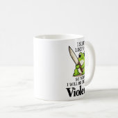I Slept Like Funny Frog Choosing Violence Tee  Kaffeetasse (VorderseiteRechts)