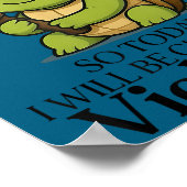 I Slept Like So Today Will Be Choosing Violence Tu Poster (Ecke)