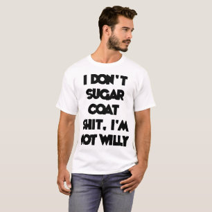 I Slogan-Spitzenmänner DES DON_T ZUCKERmantels T-Shirt