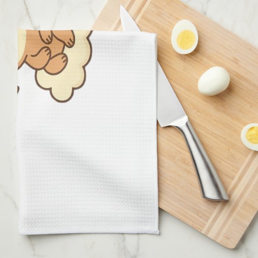 I Sloth You - Cute Kawaii Sloth Love Pun Design Cl Geschirrtuch