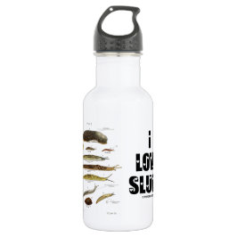 I Slugs Liebe (Naturwissenschaftler/Natur) Trinkflasche