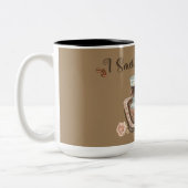 I Smell Breakfast Two-Tone Coffee Mug Zweifarbige Tasse (Links)