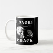 I Snort Crack Skeleton Skull Butt Funny Soky Hallo Kaffeetasse (Links)
