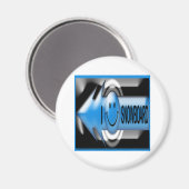I Snowboard Magnet (Vorderseite/Rückseite)