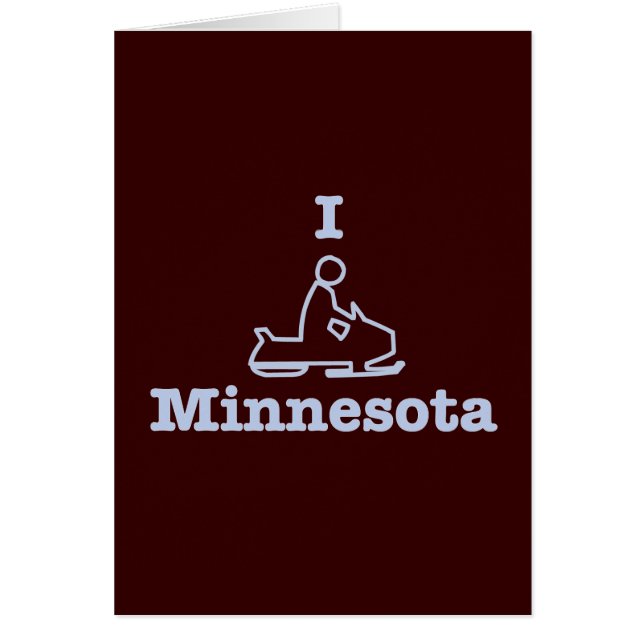I Snowmobile Minnesota (Vorne)