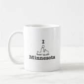 I Snowmobile Minnesota Kaffeetasse (Links)