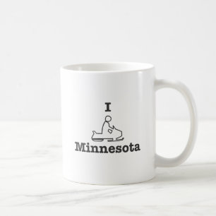 I Snowmobile Minnesota Kaffeetasse