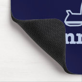 I Snowmobile Minnesota Mousepad (Ecke)
