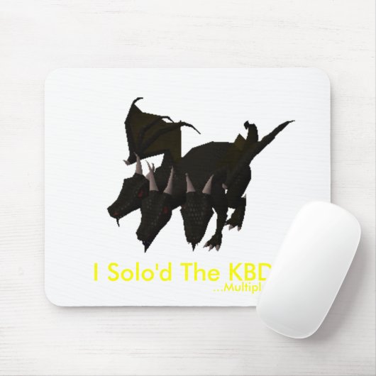 I Solo'd das KBD! (Mehrfache Zeiten) Mousepad (Mit Mouse)