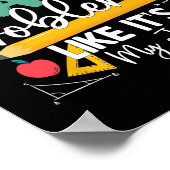 I Solve Math Problems Like It's My Job For Kids Wo Poster (Ecke)