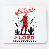 I Sought The Lord And He Answered Me Mousepad (Vorne)