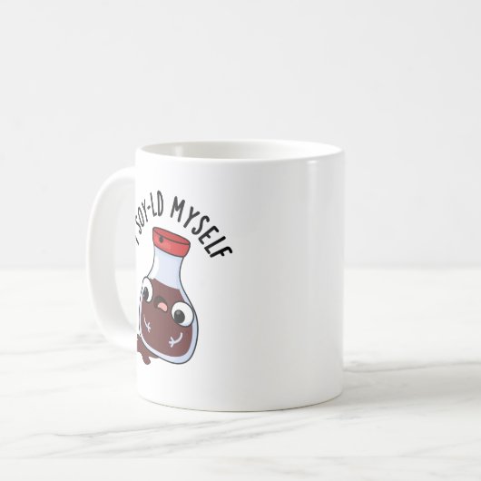 I Soy-ld My Funny Soy Sauce Pun Kaffeetasse (Vorderseite Links)