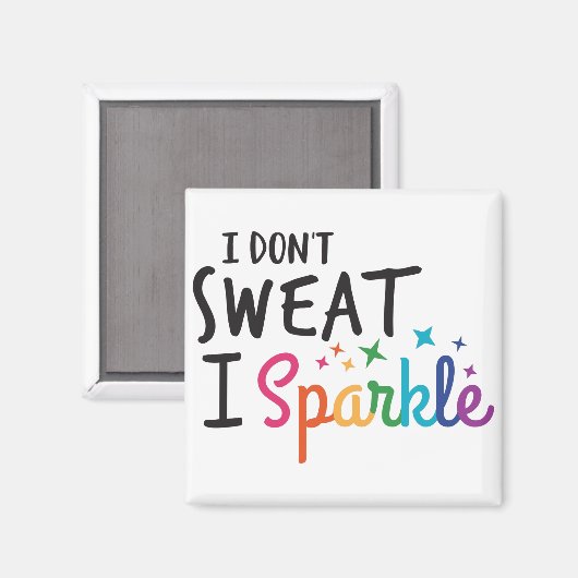I Sparkle Magnet (Vorderseite/Rückseite)