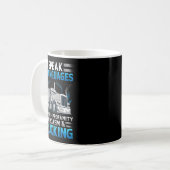 I Speak 4 Languages English Profanity Sarcasm And  Kaffeetasse (Vorderseite Links)