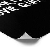 I Speak Fluent Movie Quotes  Poster (Ecke)