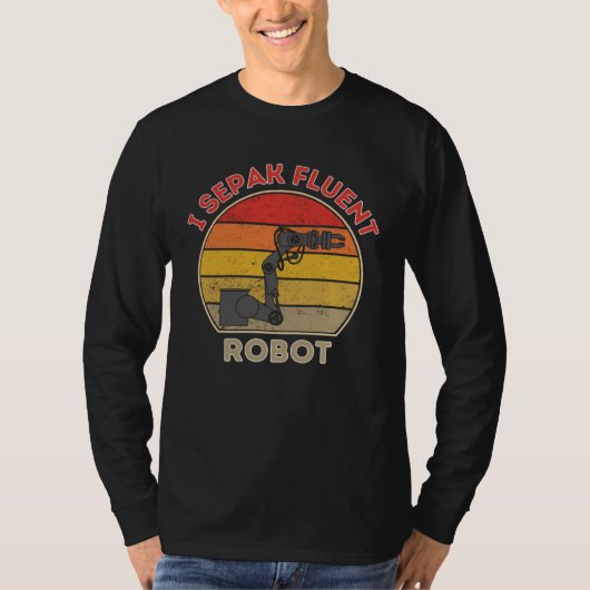 I Speak Fluent Robot   Robotics T-Shirt (Vorderseite)