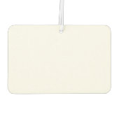 "I Speak Fluent Sarcasm" Funny Phrase Autolufterfrischer (Rückseite)