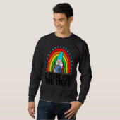 I Speak For The Tree Gnome Women Environment Earth Sweatshirt (Vorne ganz)