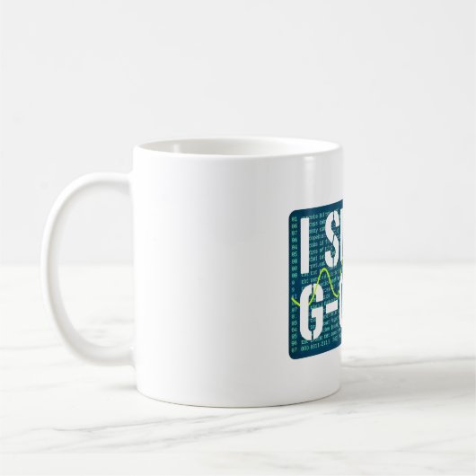 I Speak G-Code CNC Machinist Programmer Funny Kaffeetasse (Links)