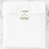 I Speak IUPAC Sticker (Tasche)